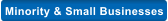 Minority & Small Businesses